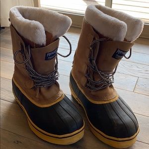 Warm snow or rain boots